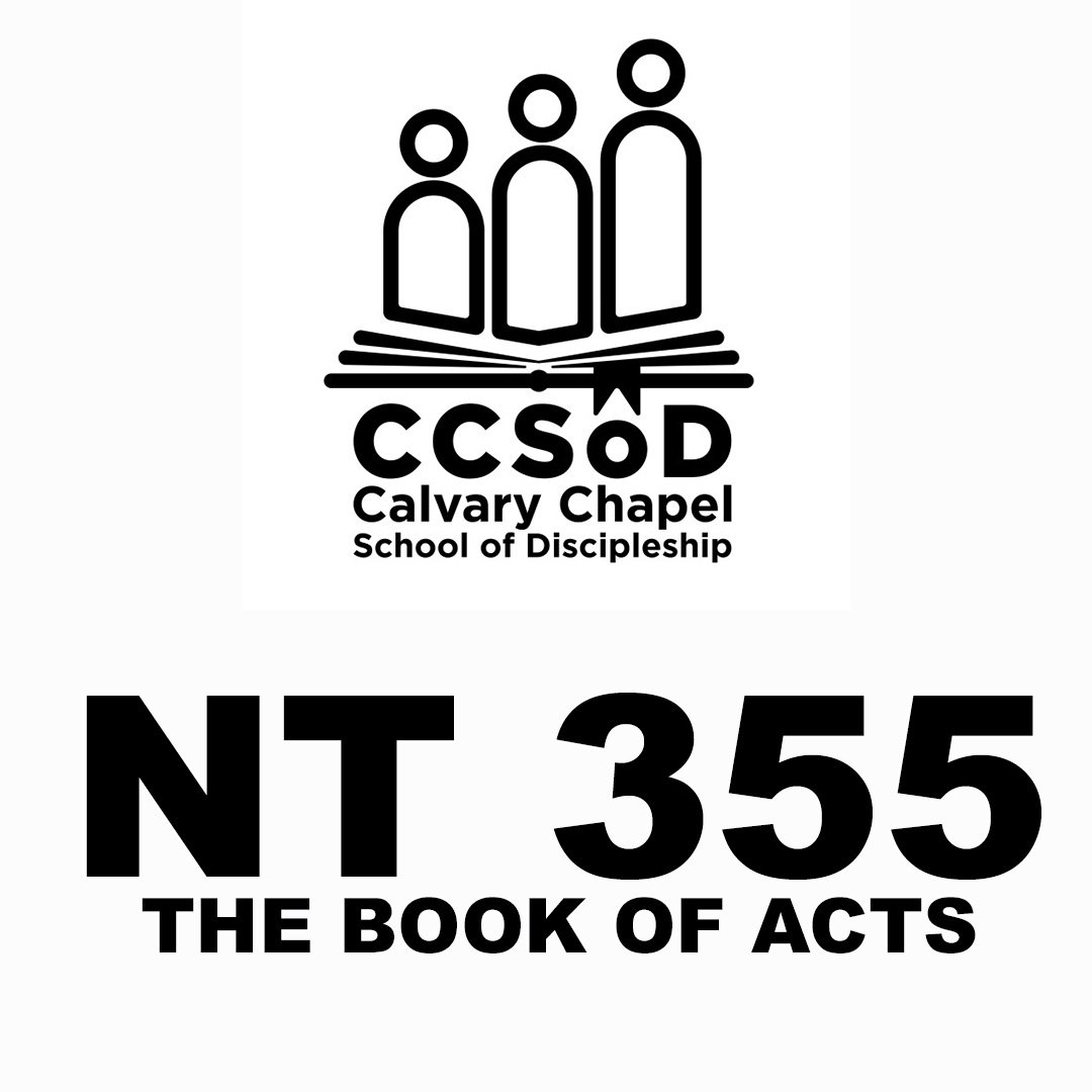 NT355 THE BOOK OF ACTS