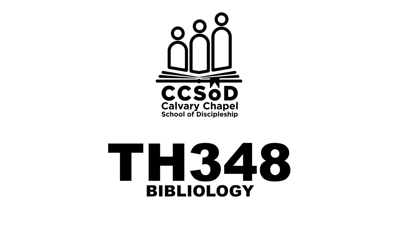 TH348 BIBLIOLOGY